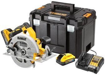 Дисковая (циркулярная) пила DeWalt DCS570H2T (с 2-мя АКБ, кейс)