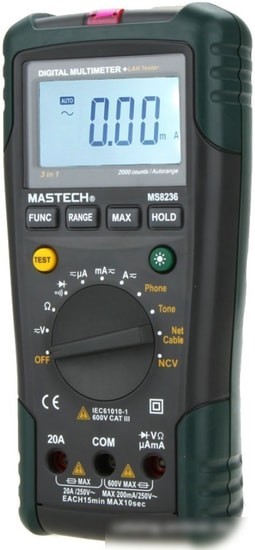 Мультиметр Mastech MS8236