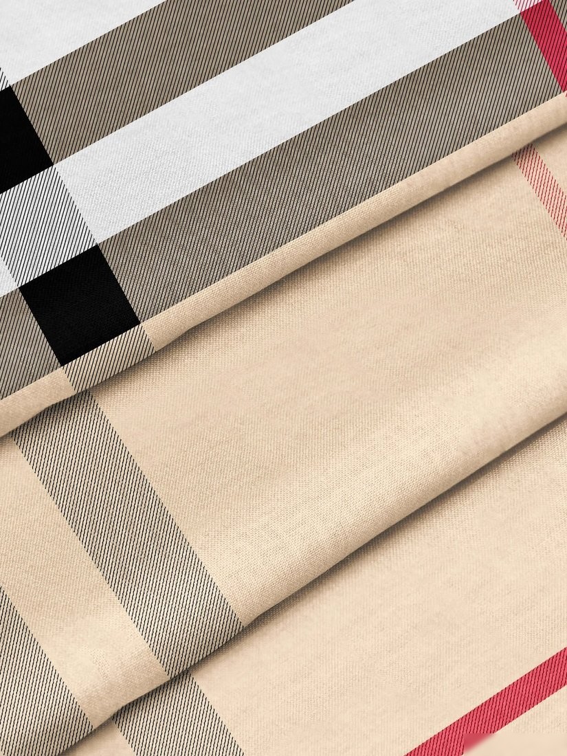 Постельное белье Samsara Burberry 2сп (простыня на резинке)