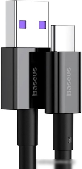 Кабель Baseus USB Type-A - Type-C CATYS-01 (1 м, черный)