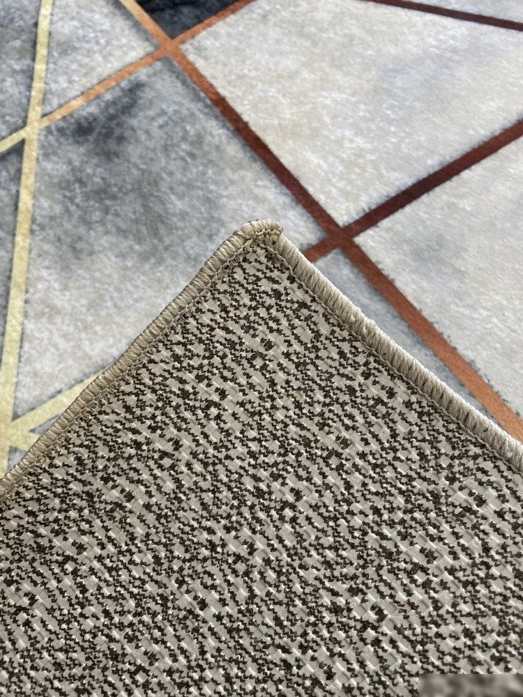 Ковер для жилой комнаты Linea Hali Banco P1459-GREY (1.4x2)
