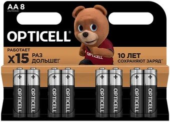 Батарейка Opticell Basic AA (8 шт)