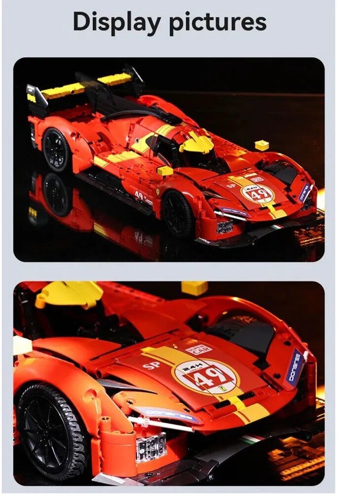 Конструктор CaDa Гоночный автомобиль Blazing Flame C63008W