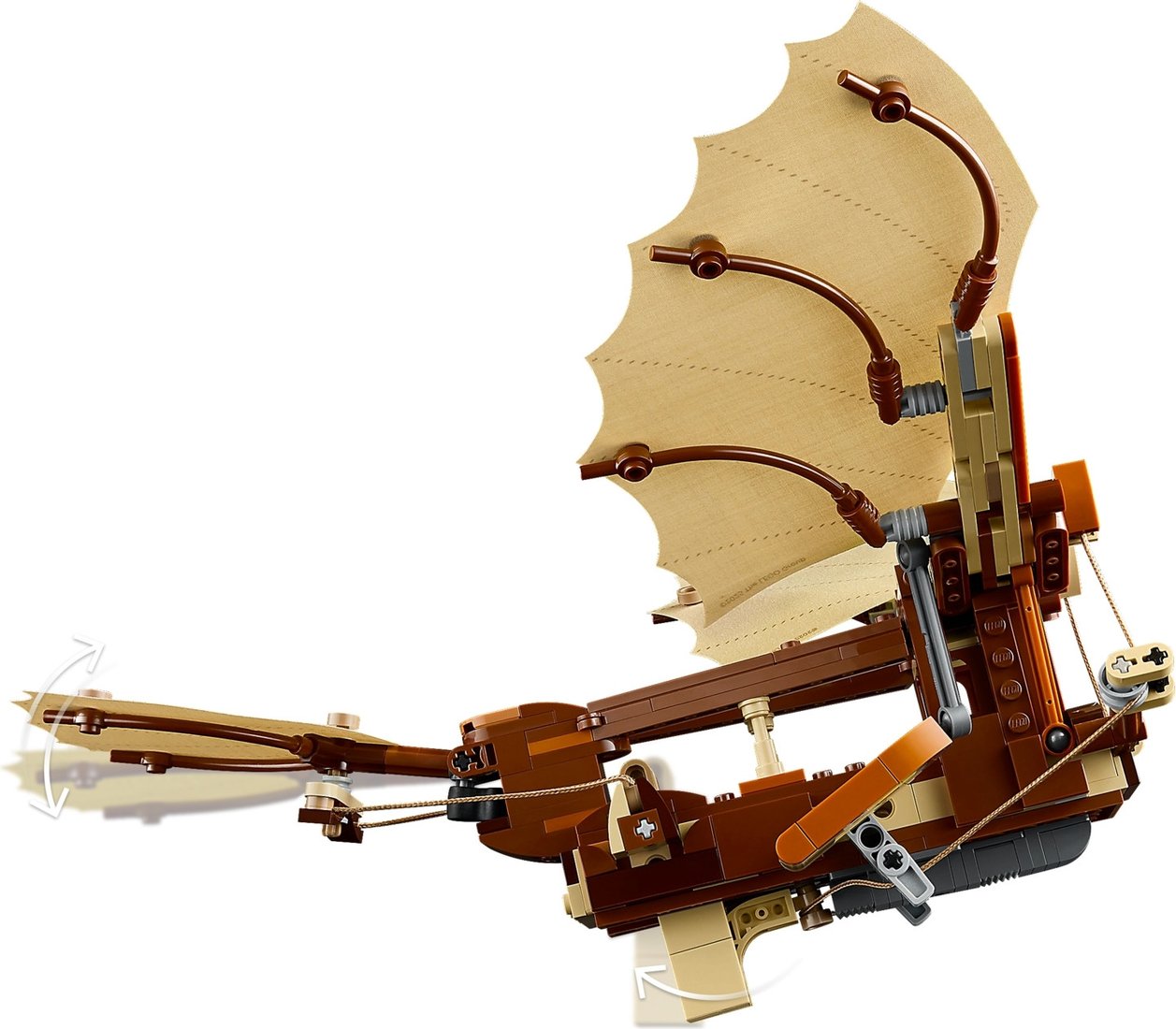 Конструктор LEGO Icons 10363 Летательный аппарат Леонардо да Винчи