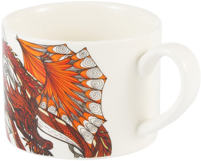 Чашка Gipfel Dragon 42944 (белый)