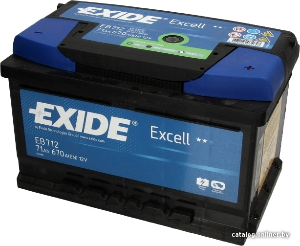 Автомобильный аккумулятор Exide Excell EB712 (71 А/ч)