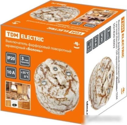 Выключатель TDM Electric Болонь SQ1820-0003