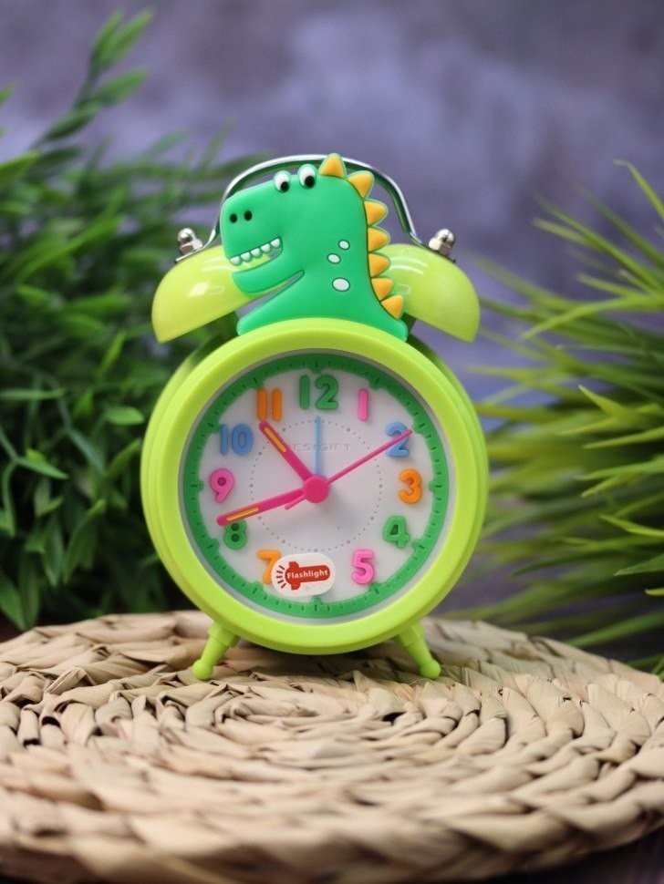 Настольные часы ILikeGift Cute dinosaur 2110F-02 (зеленый)