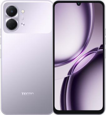 Телефон Tecno Spark Go 3 KN3 4GB/128GB (фиолетовый)