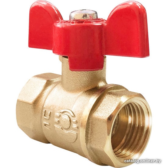 Фитинг Valfex Шаровый кран Optima ВР/ВР ручка-бабочка 1/2" Фитинг Valfex Шаровый кран Optima ВР/ВР ручка-бабочка 1/2"