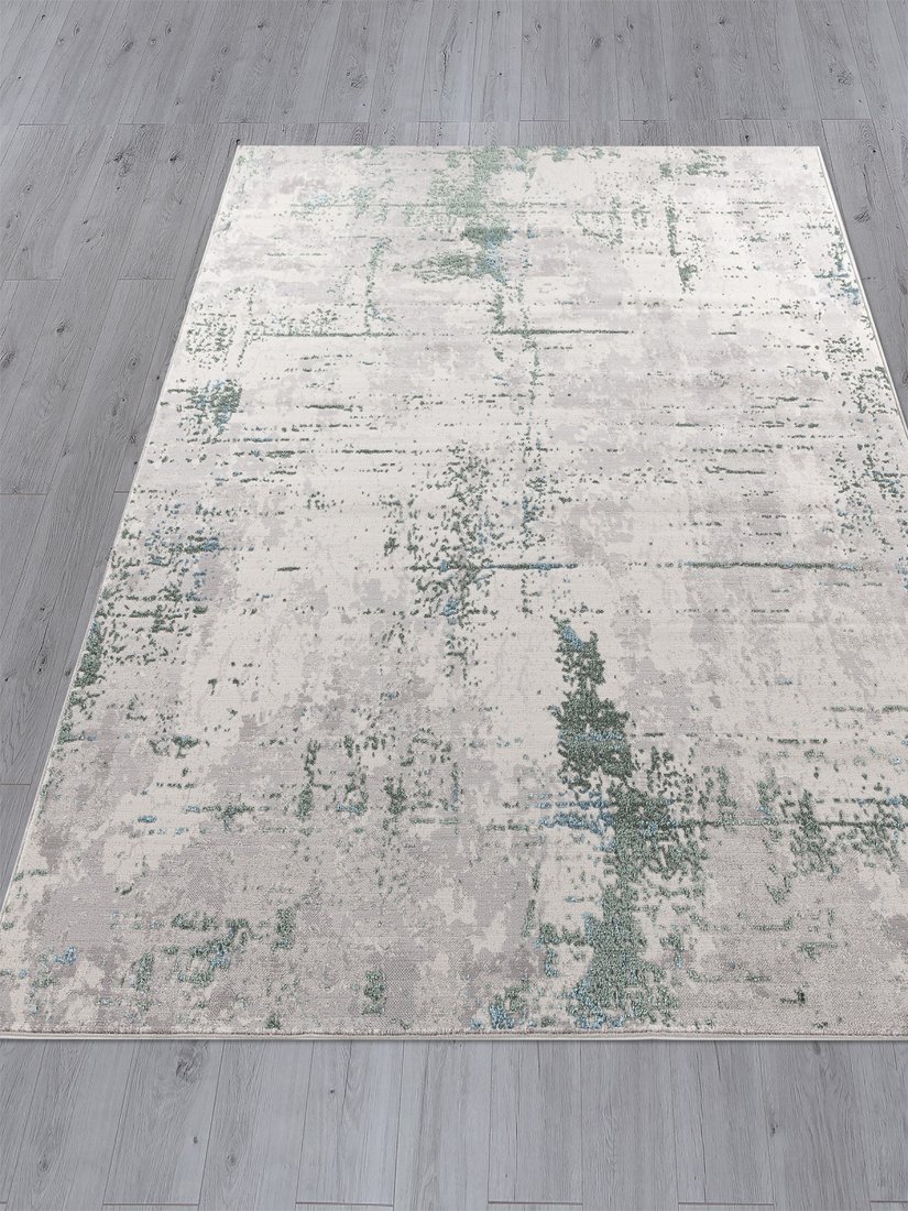 Ковер для жилой комнаты Merinos Liman F169-STAN-CREAM-D.GREEN (2.4х3.4)