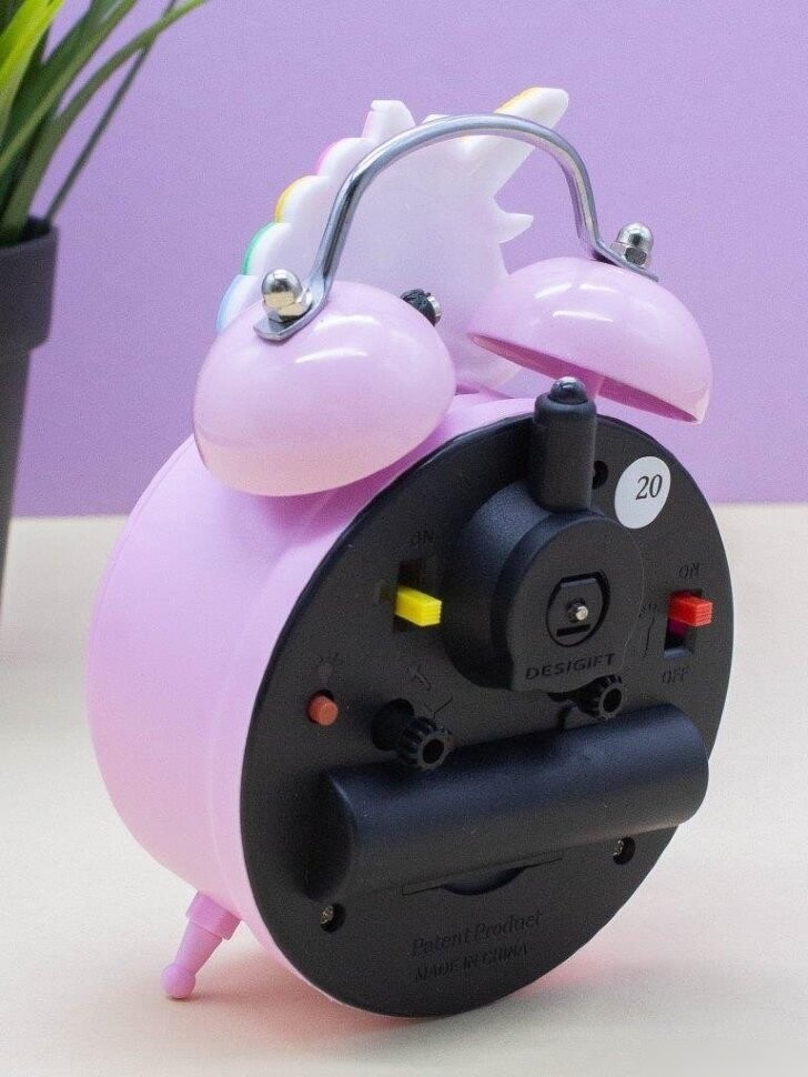 Настольные часы ILikeGift Cute unicorn 2110F-01 (розовый)