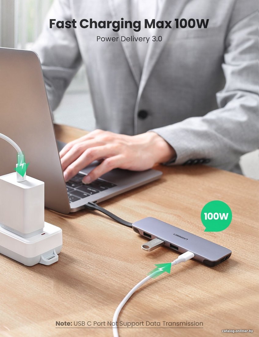 USB-хаб Ugreen CM285 70408