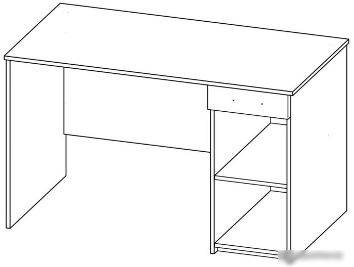 Стол Mio Tesoro Кастор 116x65 2.03.06.030.1 (белый)