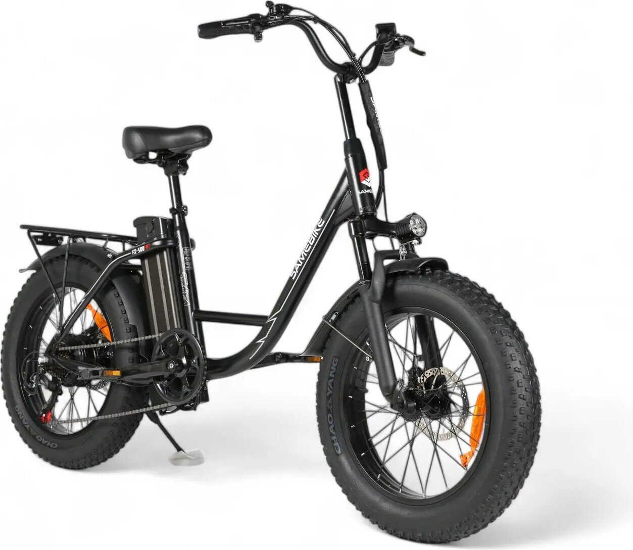 Электровелосипед SameBike FX-500 (черный)