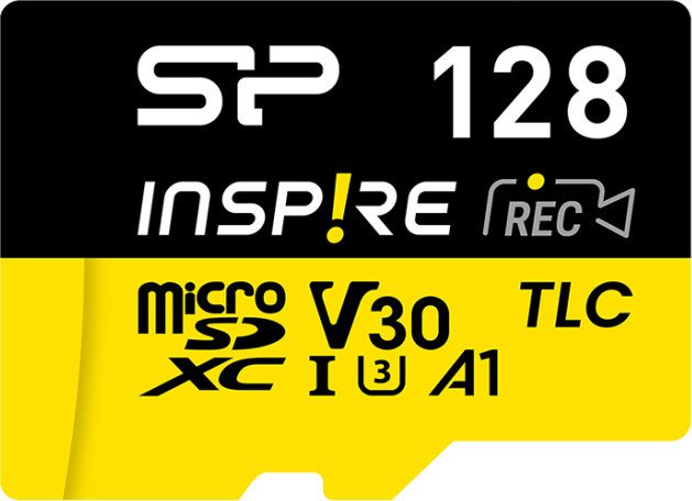 Карта памяти Silicon-Power Inspire microSDXC SP128GBSTXLA2V1NSP 128GB (с адаптером)