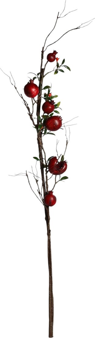 Искусственное растение Poetry in flowers Ветка граната 10970129