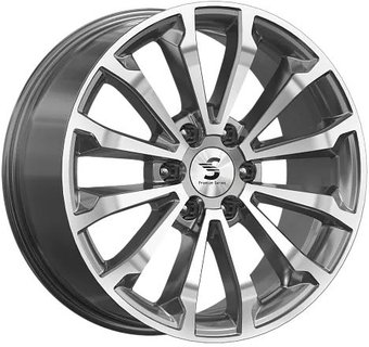Литые диски SKAD КР006 20x8.5" 6x139.7мм DIA 75.1мм ET 33мм Diamond Gloss Graphite