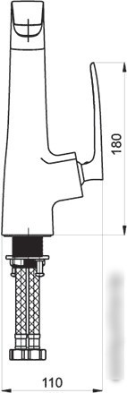 Смеситель Rubineta Aero-33 (540034)