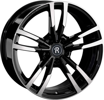 Литые диски Replay LX230 18x8" 5x114.3мм DIA 60.1мм ET 30мм BKF