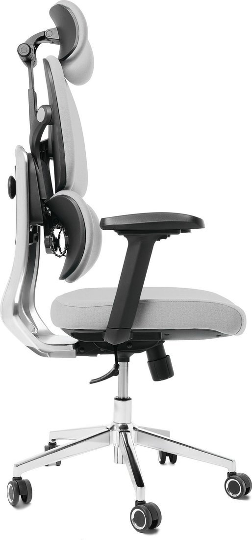 Игровое (геймерское) кресло Jiqiao R6001-ЧС (черный/серый)