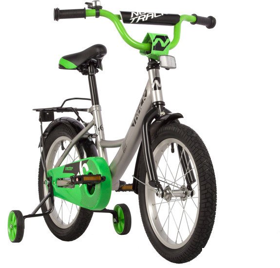 Детский велосипед Novatrack Vector 16 2022 163VECTOR.SL22 (серебристый)