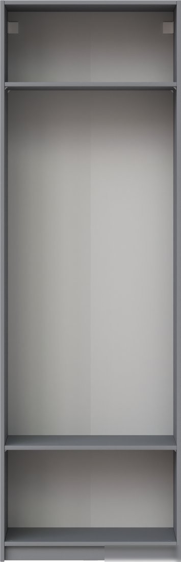 Шкаф-гармошка Mio Tesoro Макс 75x36x233 2.06.07.240.4 (серый)