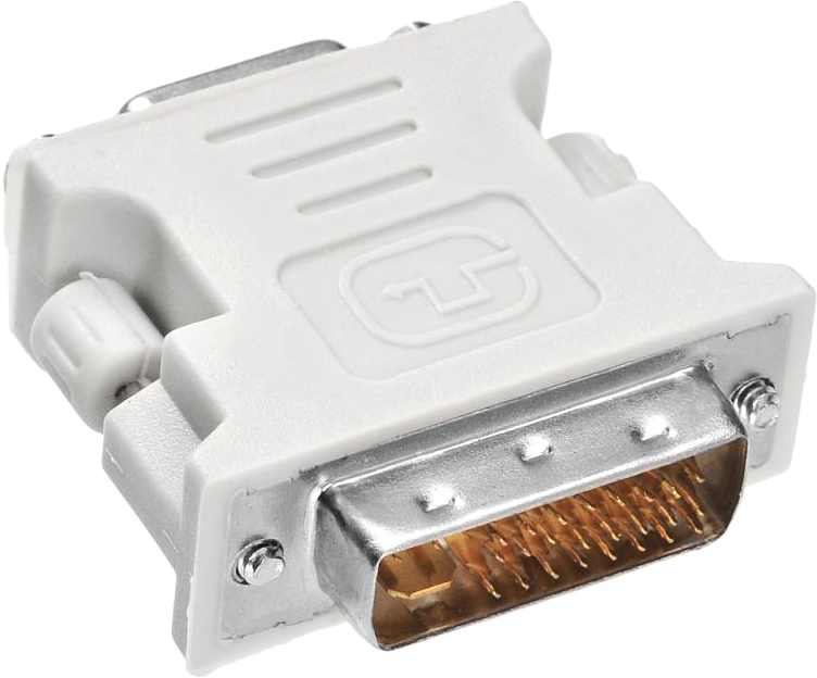 Адаптер Buro DVI-I(m)/VGA HD15 (f)