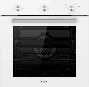 Газовый духовой шкаф Weissgauff WGO 702 White Glass