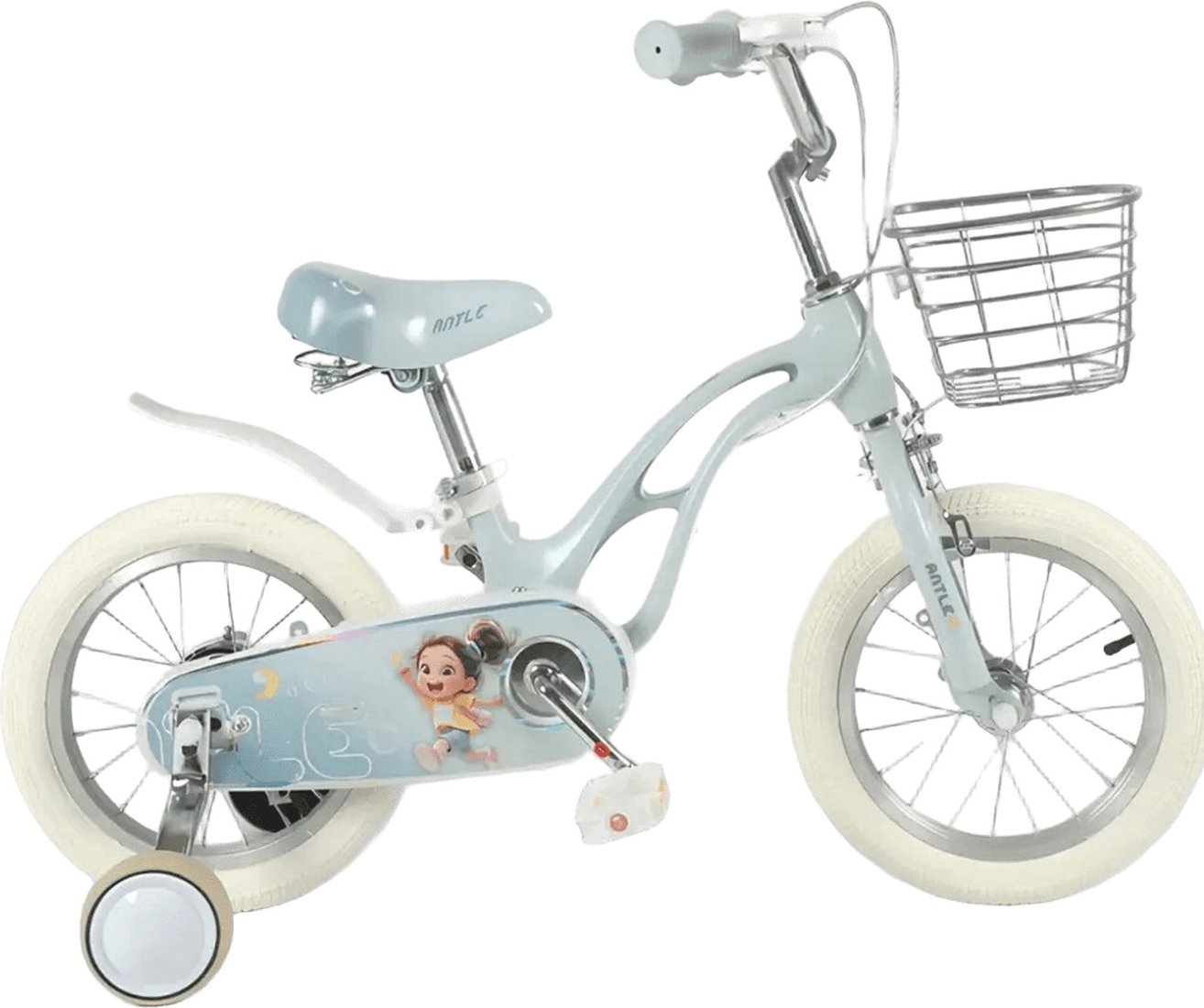 Детский велосипед YAYALE 67-035 14 (голубой) Детский велосипед YAYALE 67-035 14 (голубой)