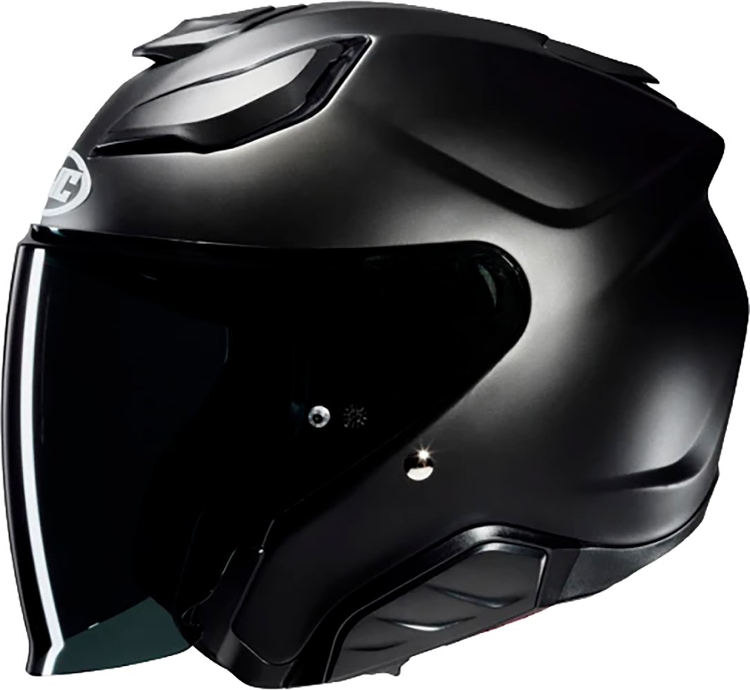 Мотошлем HJC F31 Semi Flat (L, черный)