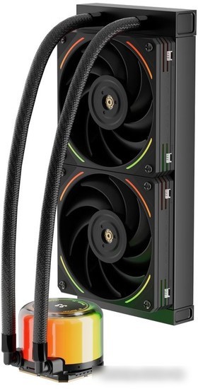 Жидкостное охлаждение для процессора 1stPlayer CC 240 (черный)