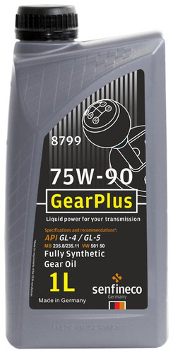 Трансмиссионное масло Senfineco GearPlus 75W-90 1л