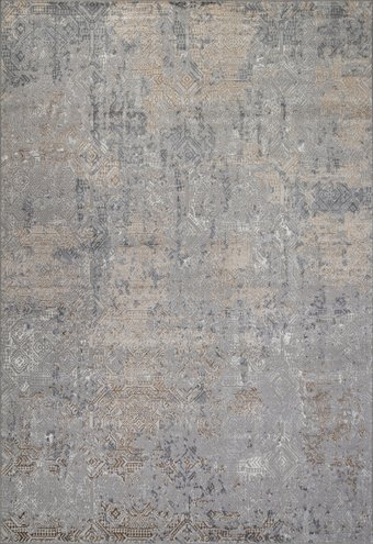 Ковер для жилой комнаты Merinos Palermo F281-STAN-GRAY-GREEN (1x2)