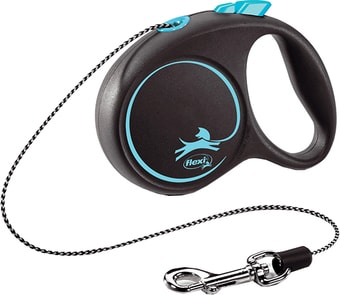 Flexi Black Design XS Cord 3 m (голубой)