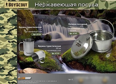 Котелок BoyScout 61161