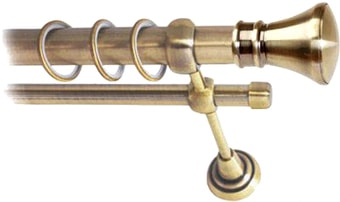 Lm Decor Люксор (антик, гладкая, 4м 25мм, 1 ряд)