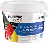 Эмаль Farbitex Profi Акриловая для радиаторов 0.9 л (белый матовый)
