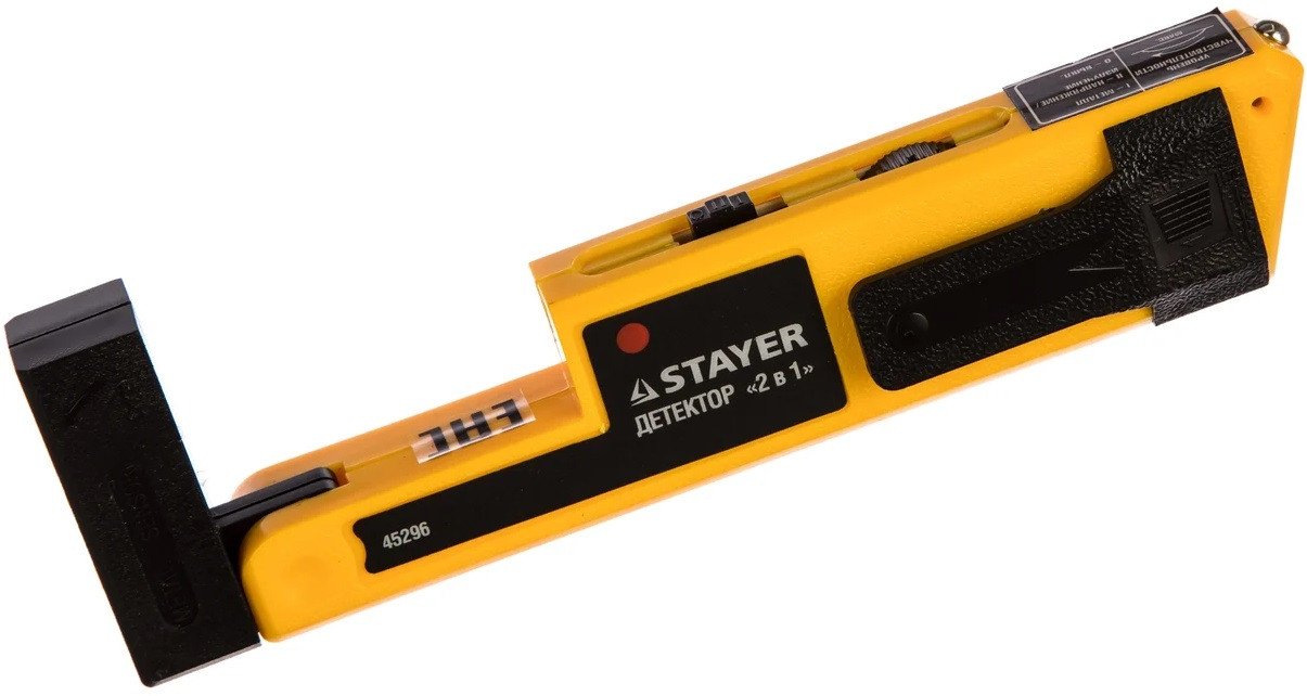 Детектор скрытой проводки Stayer 45296 Детектор скрытой проводки Stayer 45296