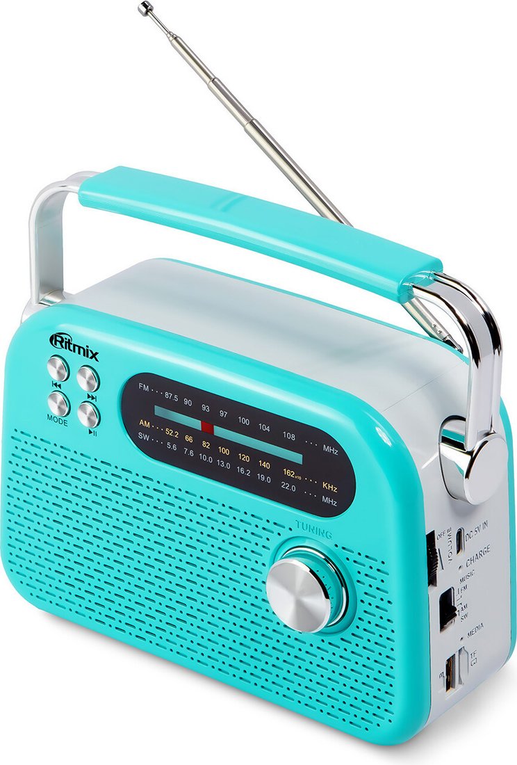 Радиоприемник Ritmix RPR-045 (бирюзовый)