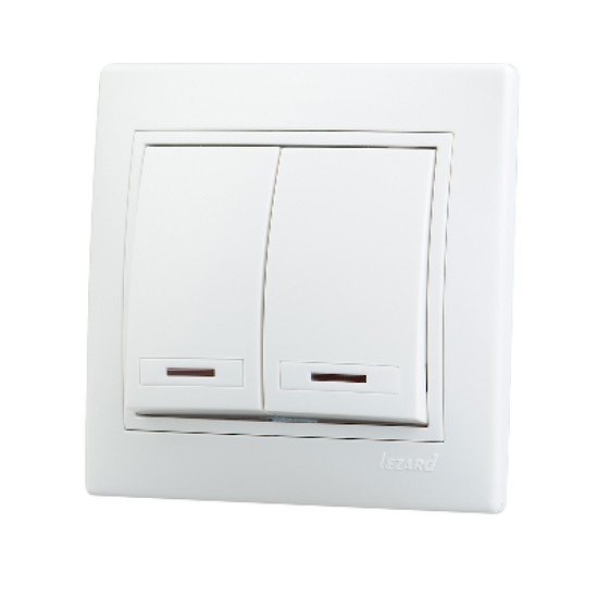 Выключатель Lezard Mira 701-0202-112