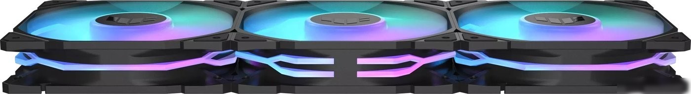 Комплект вентиляторов для корпуса ASUS TUF Gaming TR120 ARGB Triple Pack (черный)