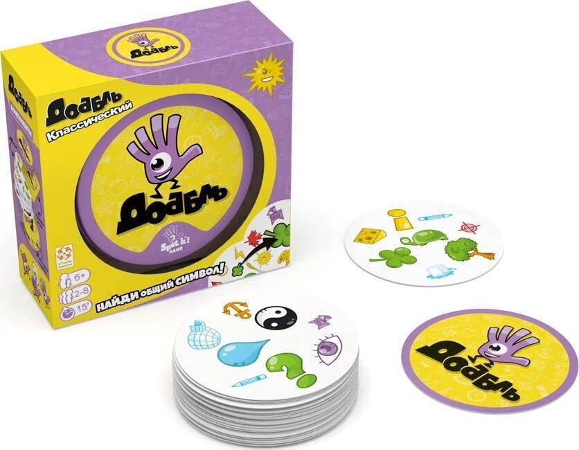Детская настольная игра Стиль Жизни Доббль (Эко)