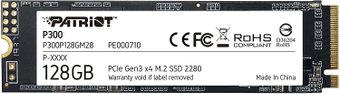 SSD Patriot P300 128GB P300P128GM28