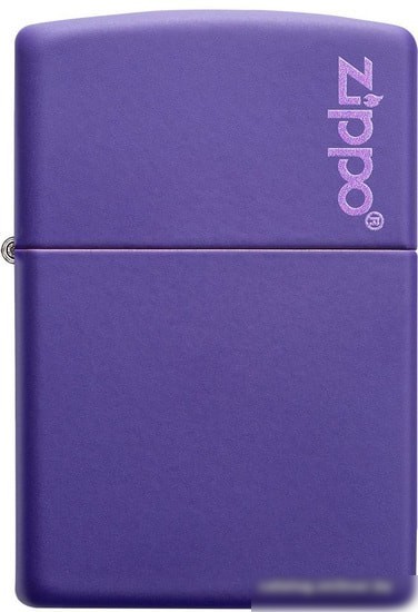 Зажигалка Zippo Classic Purple Matte Zippo Logo 237ZL