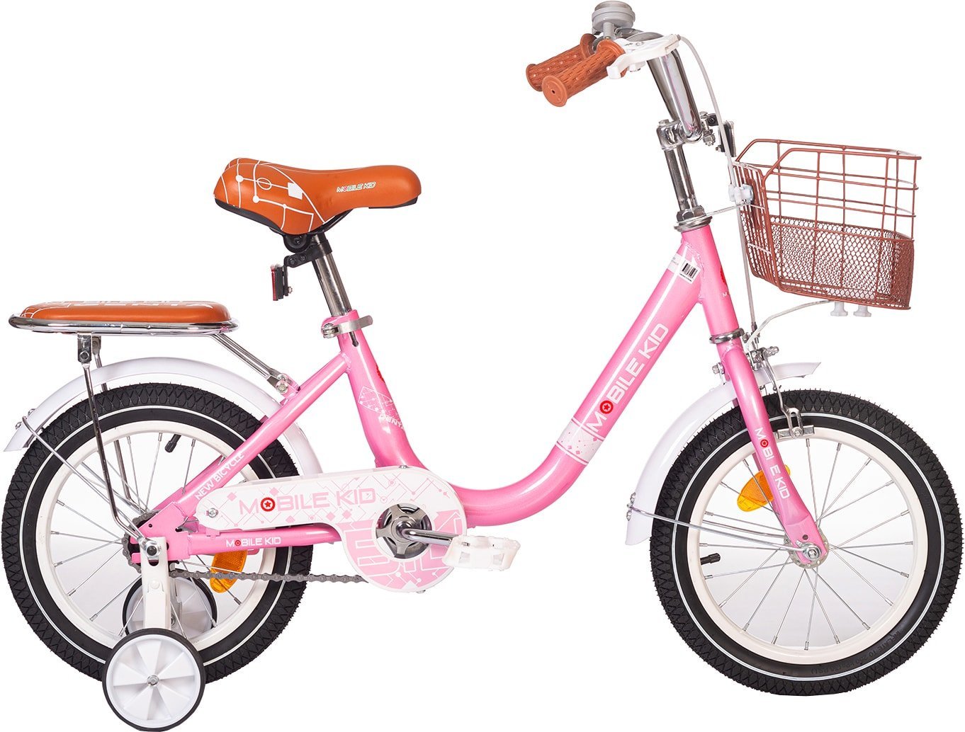 Детский велосипед Mobile Kid Genta 14 (розовый)