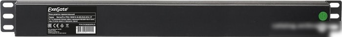 Блок розеток ExeGate ServerPro PDU-19H610 Al-6S-EU2.5CU-1P