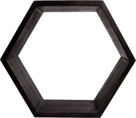 Полка Kommodum Сота RAL9005 (черный)