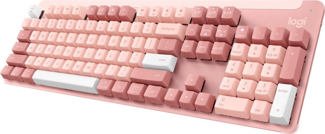 Клавиатура Logitech Signature K865 920-011892 (розовый, нет кириллицы)