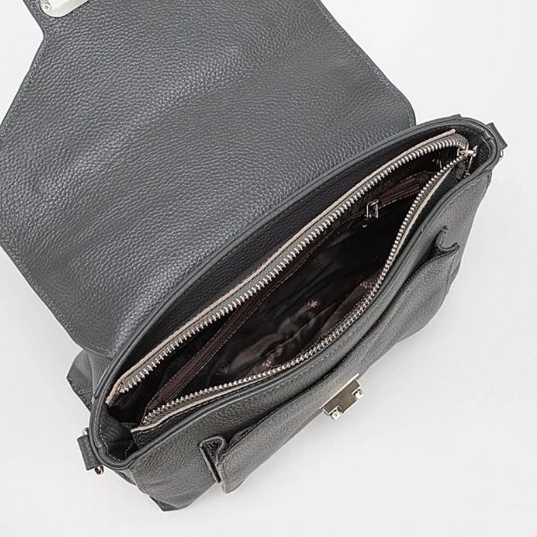 Женская сумка Poshete 845-SR20026OL-GRY (серый)